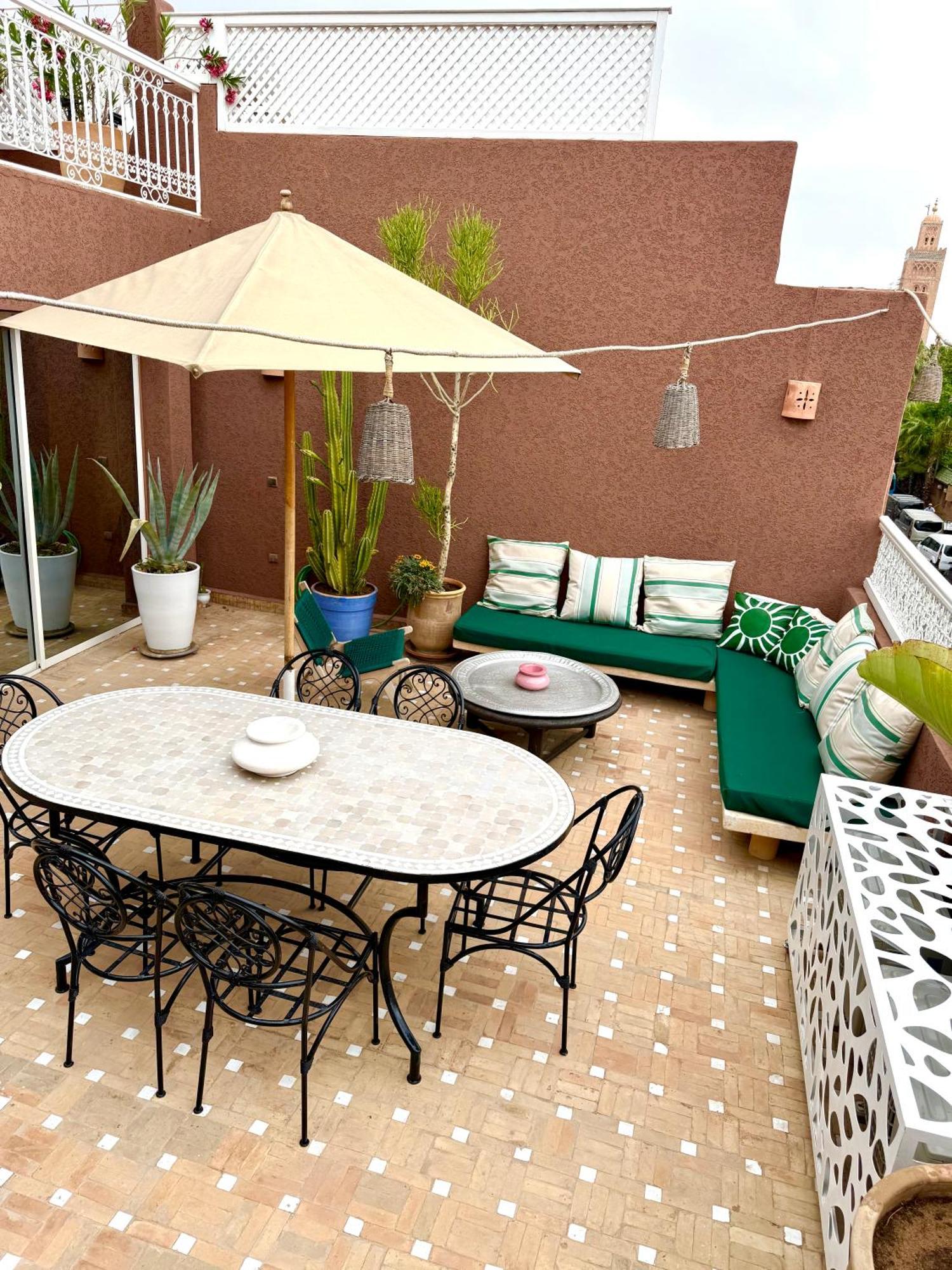 LE 21, EXCLUSIVE DUPLEX 400m from Jemaa el Fna - JACUZZI - HAMMAM - NETFLIX - HIGH-SPEED WIFI Villa Marrakesh Exteriör bild